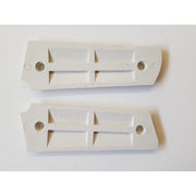 AMERICAN WW11 PISTOL GRIPS FOR COLT .45 - WHITE