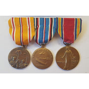 AMERICAN WWII GROUP AWARDS "ABBO KENT "