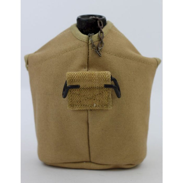 AMERICAN WW2 KHAKI M1910 CANTEEN COVER STANDARD ISSUE