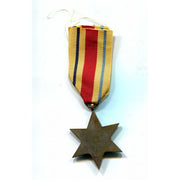 BRITISH CANADA WWII AFRICA STAR MEDAL FOR ACTIVE SERVICE AGAINST ROMMEL IN THE DESERT