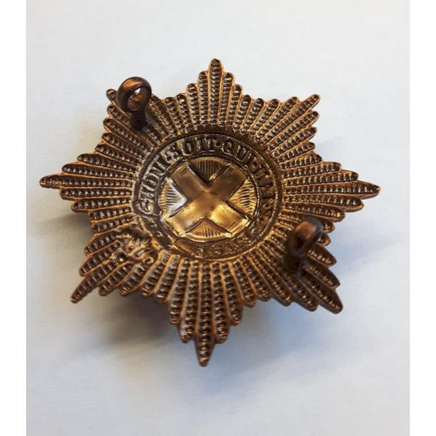 BRITISH COLDSTREAM GUARD CAP BADGE