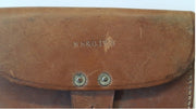 BRITISH ROYAL NAVY 1941 LEATHER AMMUNITION POUCH BY B.H. & G.