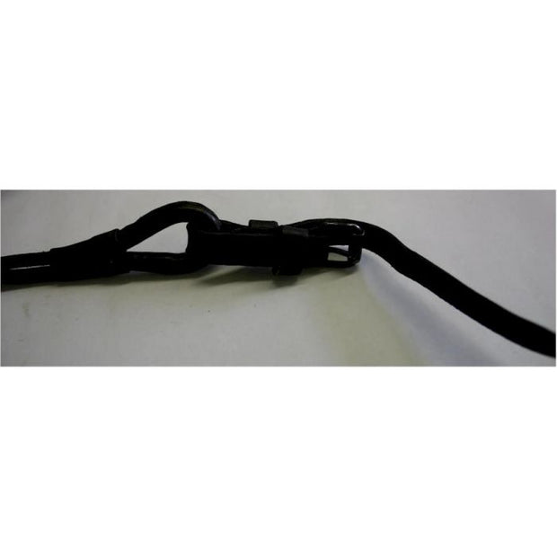 BRITISH ROYAL TANK BLACK LEATHER LANYARD