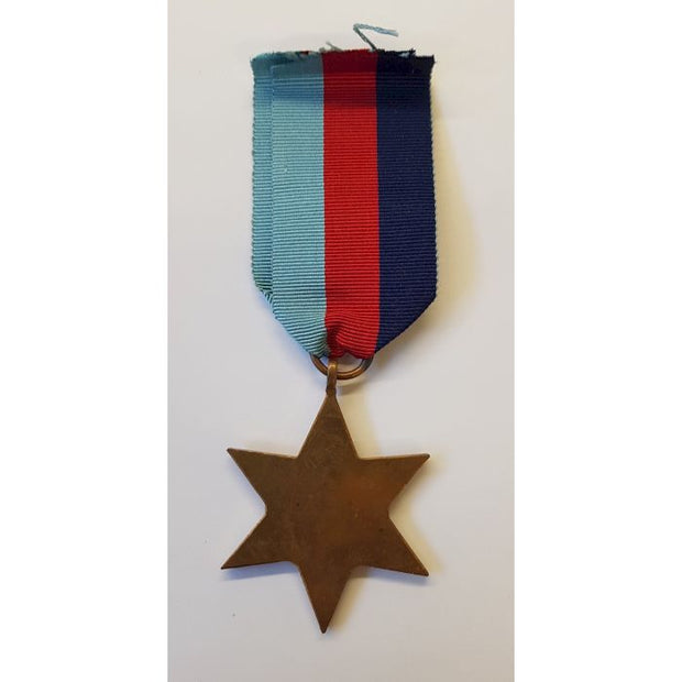CANADIAN / BRITISH 1939-45 STAR MEDAL FOR SERVICE IN OPERATIONAL THEATRE