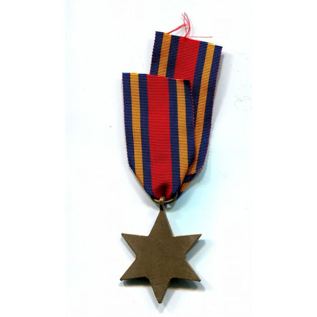 CANADIAN / BRITISH WW2 BURMA STAR MEDAL FOR ACTIVE SERVICE AGAINST THE JAPANESE IN ASIA