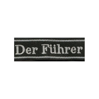 GERMAN DER FUHRER 4.SS REGIMENT OF 2.SS DIVISION CUFF TITLE