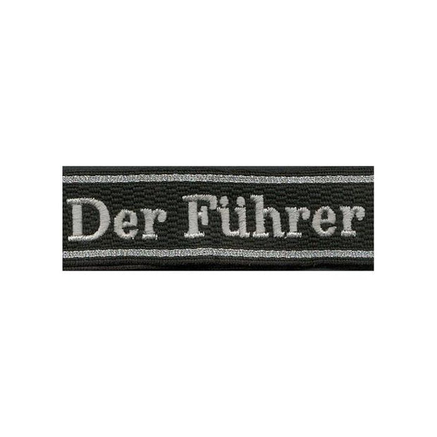 GERMAN DER FUHRER 4.SS REGIMENT OF 2.SS DIVISION CUFF TITLE