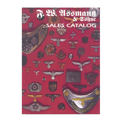 F.W. ASSMANN AND SOHNE SALES CATALOG REPRINT