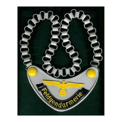 GERMAN FIELD POLICE GORGET (FELDGENDARMERIE)