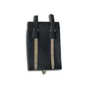 GERMAN OFFICER'S MAP CASE BLACK LEATHER