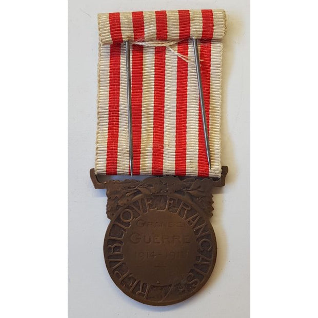 WWI GRANDE GUERRE MEDAL 1914-1918 FRANCE