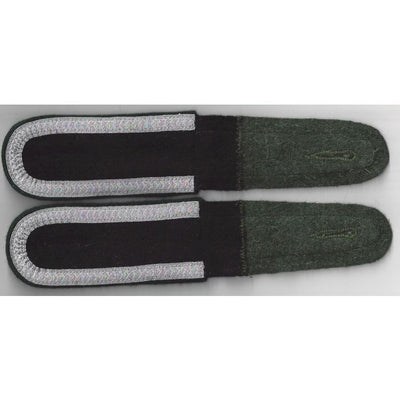 GERMAN WAFFEN-SS UNTERSCHARFUHRER SHOULDER BOARD- DARK GREEN