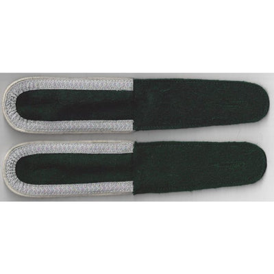 GERMAN UNTEROFFIZIER BOTTLE GREEN SHOULDER BOARDS ( INFANTRY )