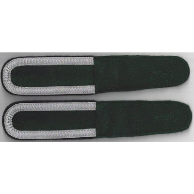 GERMAN UNTEROFFIZIER BOTTLE GREEN SHOULDER BOARDS ( PIONEER )
