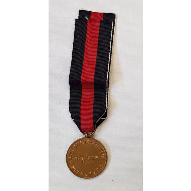GERMAN 1938 COMMEMORATIVE SUDETENLAND MEDAL