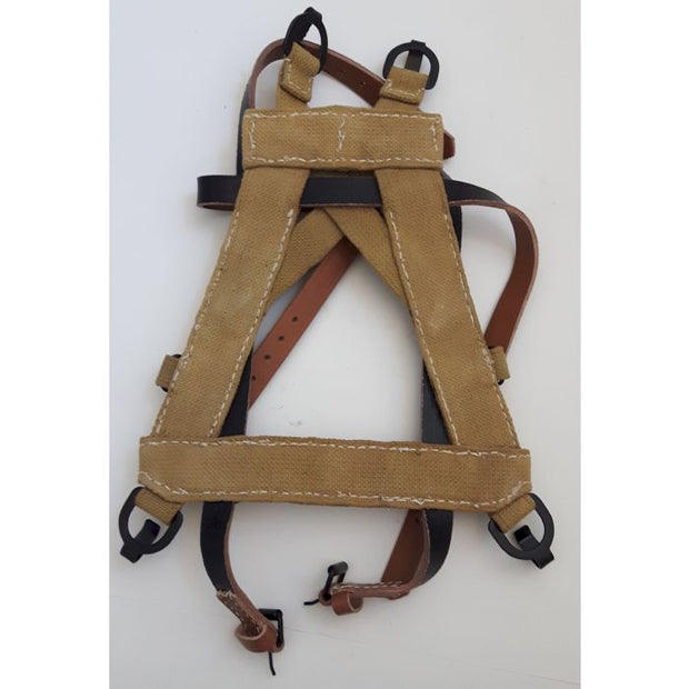GERMAN A FRAME WITH WEBBING STRAPS - LIGHT BROWN
