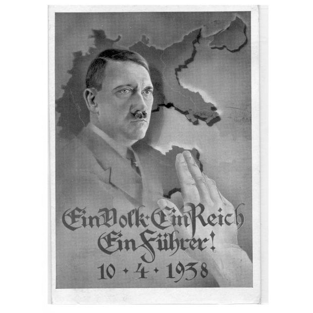 GERMAN ANSCHLUSS POSTCARD