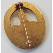 GERMAN ANTI-PARTISAN WAR BADGE Gold