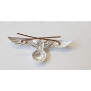 GERMAN ARMY SILVER VISOR CAP EAGLE