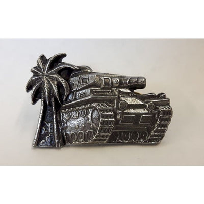 GERMAN BATTLE TANK IN AFRICA COMMEMORATIVE BADGE