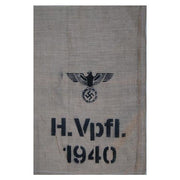 GERMAN WW2 BULK FOOD SACK WITH MAKER MARKS