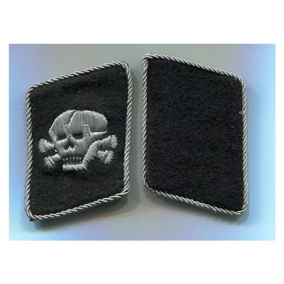 GERMAN BULLION SS TOTENKOPT COLLAR TABS