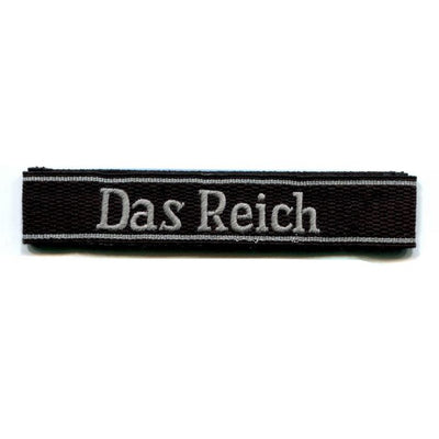 GERMAN DAS REICH 2.SS DIVISION CUFF TITLE