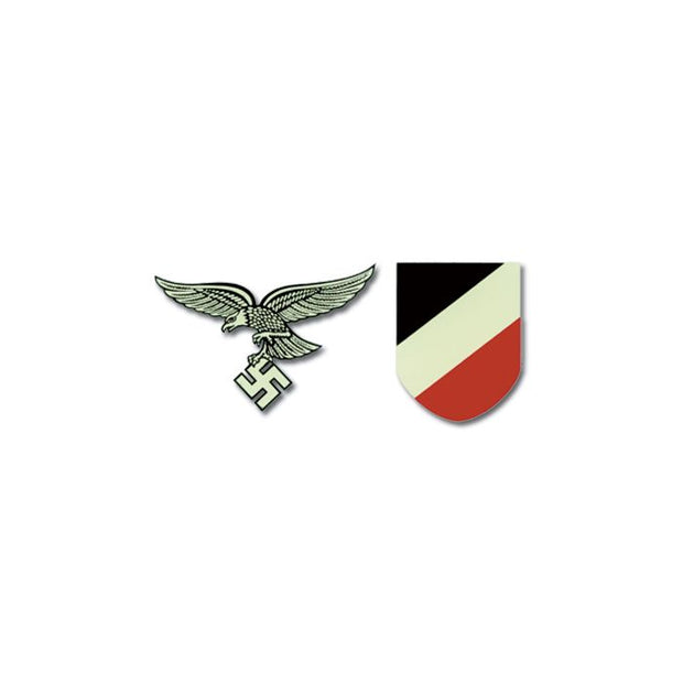 GERMAN EARLY LUFTWAFFE HELMET DECAL