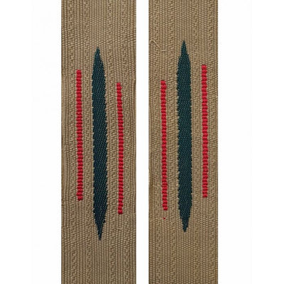 GERMAN EM ARTILLERY BEVO LITZEN COLLAR TABS