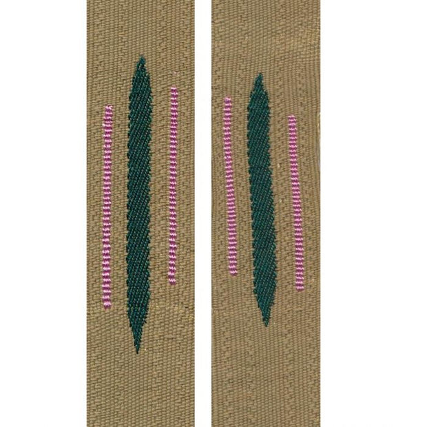 GERMAN EM PANZER BEVO LITZEN COLLAR TABS