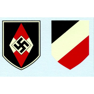 GERMAN HITLER YOUTH HELMET DECAL