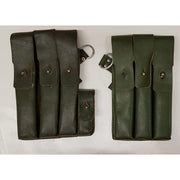 German Leather Mp 38/40 Schmeisser Pouch Set