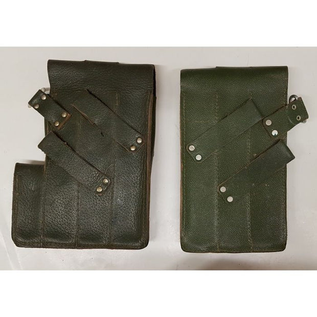 German Leather Mp 38/40 Schmeisser Pouch Set