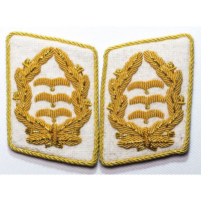 GERMAN LUFTWAFFE FLIGHT FALLSCHIRMJAGER GENERAL DER FLIEGER COLLAR TABS