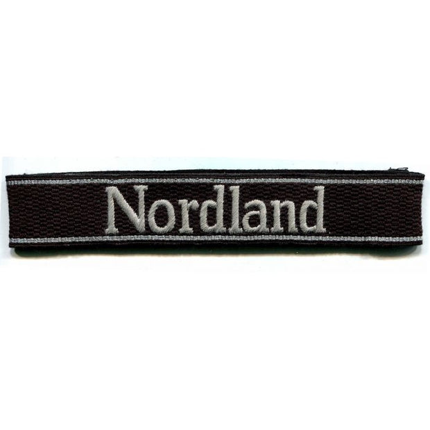 GERMAN NORDLAND 11.SS DIVISION CUFF TITLE