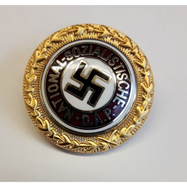 GERMAN NSDAP SMALL GOLD PARTY PIN