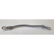GERMAN OFFICER'S VISOR CAP CHIN STRAP CORD - SILVER