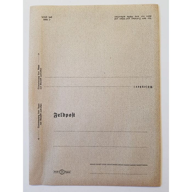 GERMAN ORIGINAL FELDPOST LETTER