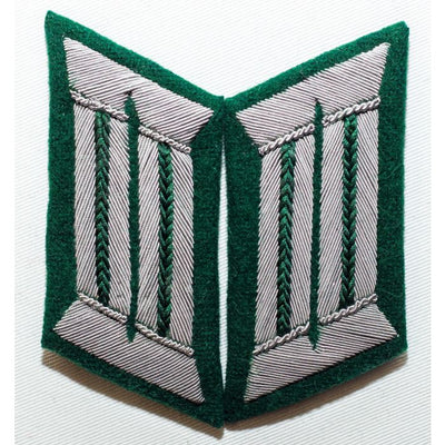 GERMAN WW2 PANZER GRENADIER OFFICER COLLAR TABS