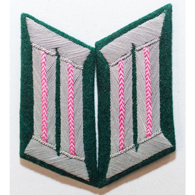 GERMAN HEER PANZER OFFICER COLLAR TABS
