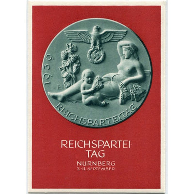 GERMAN REICHSPARTEITAG NURNBERG 1939 POSTCARD