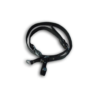 GERMAN SA OR SS BLACK LEATHER CROSS STRAP