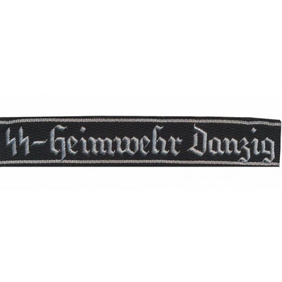 GERMAN SS HEIMMEHR DANZIG CUFF TITLES