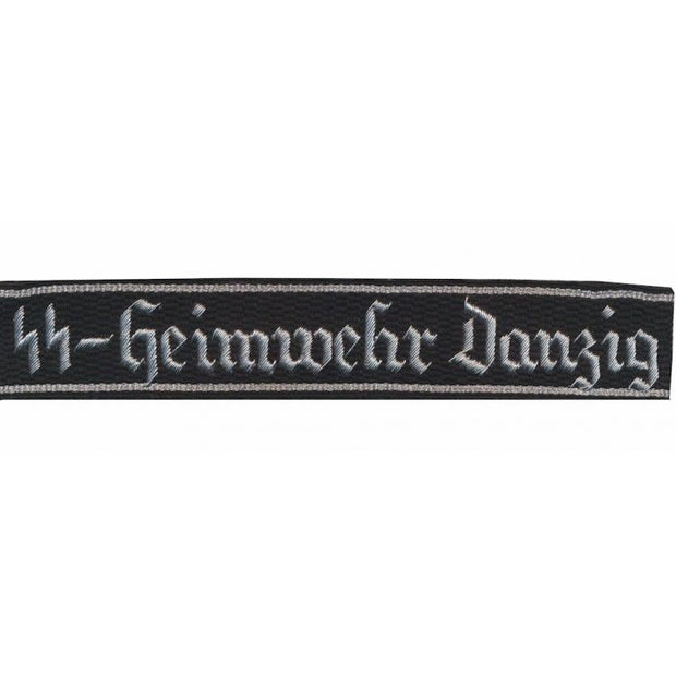 GERMAN SS HEIMMEHR DANZIG CUFF TITLES