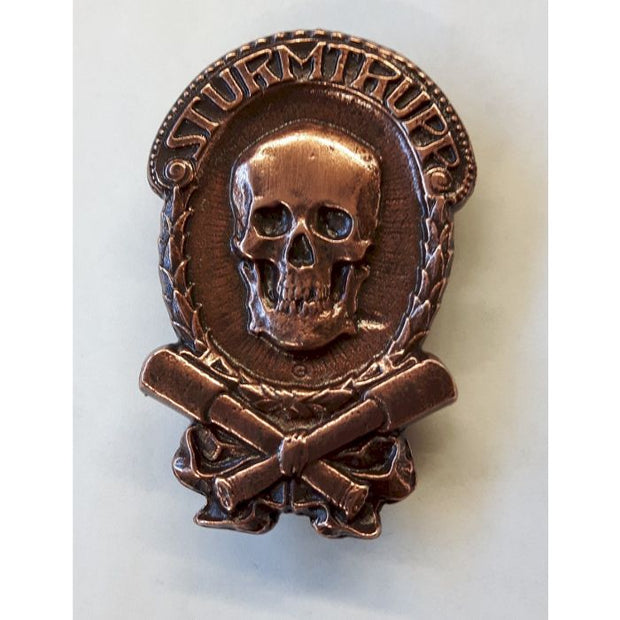 GERMAN STORMTROOPER BADGE BRONZE