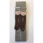 GERMAN UNIFORM PANT SUSPENDERS WITH BRAIDED CORD ENDS
