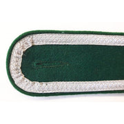 GERMAN UNTEROFFIZIER BOTTLE GREEN SHOULDER BOARDS (GRENADIER )