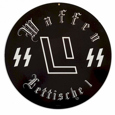GERMAN WAFFEN SS LETTISCHE Nr 1 METAL SIGN 14" X 14"