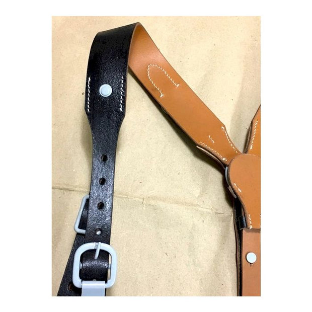 German Ww2 Combat Leather Y-strap
