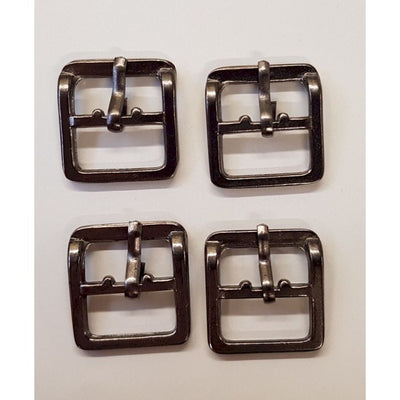 German Wwii Chin Strap Replacement Buckles (Four)